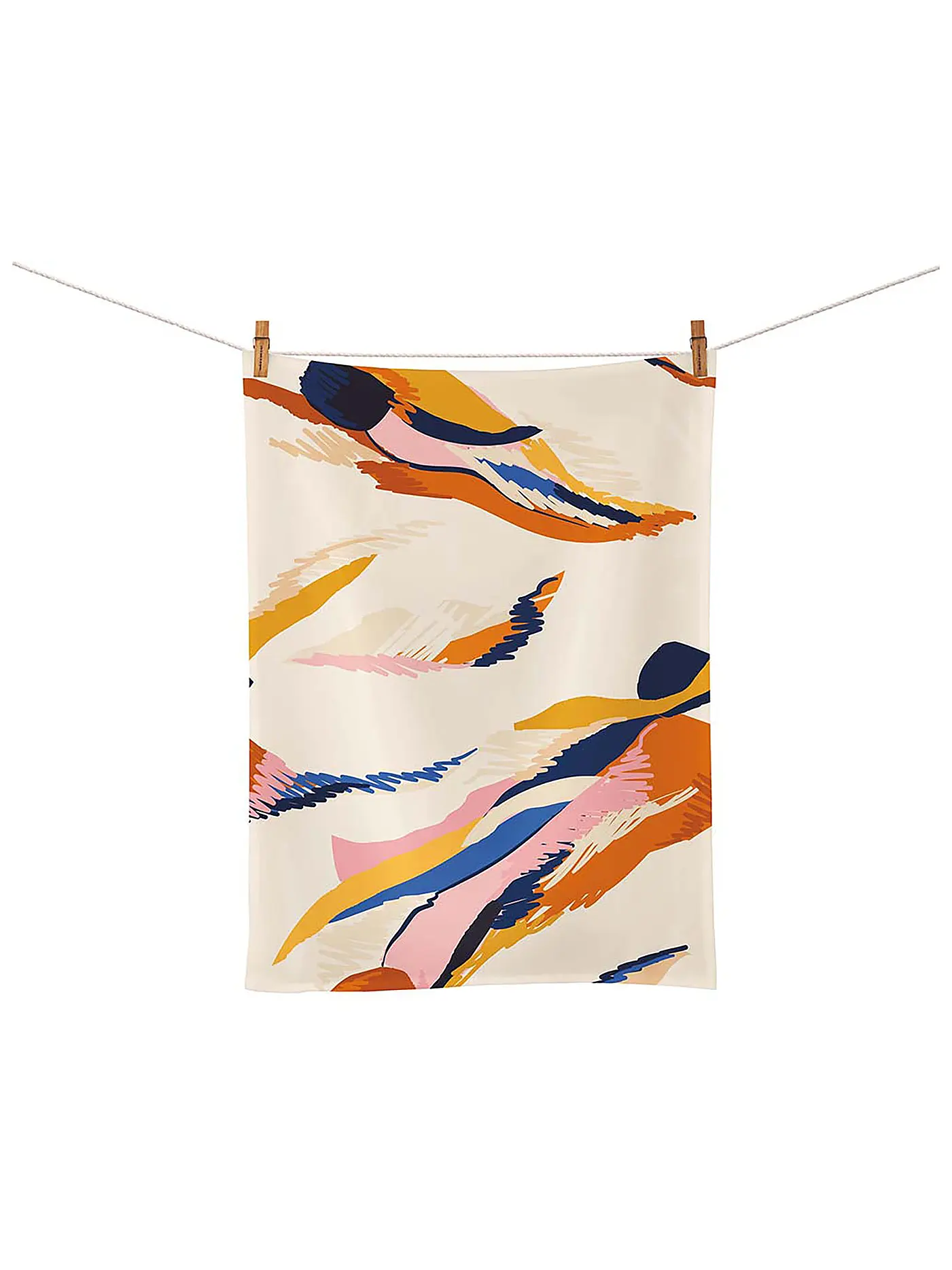 CHIC.MIC | Geschirrtuch 50x70cm Lets go to the beach | bunt